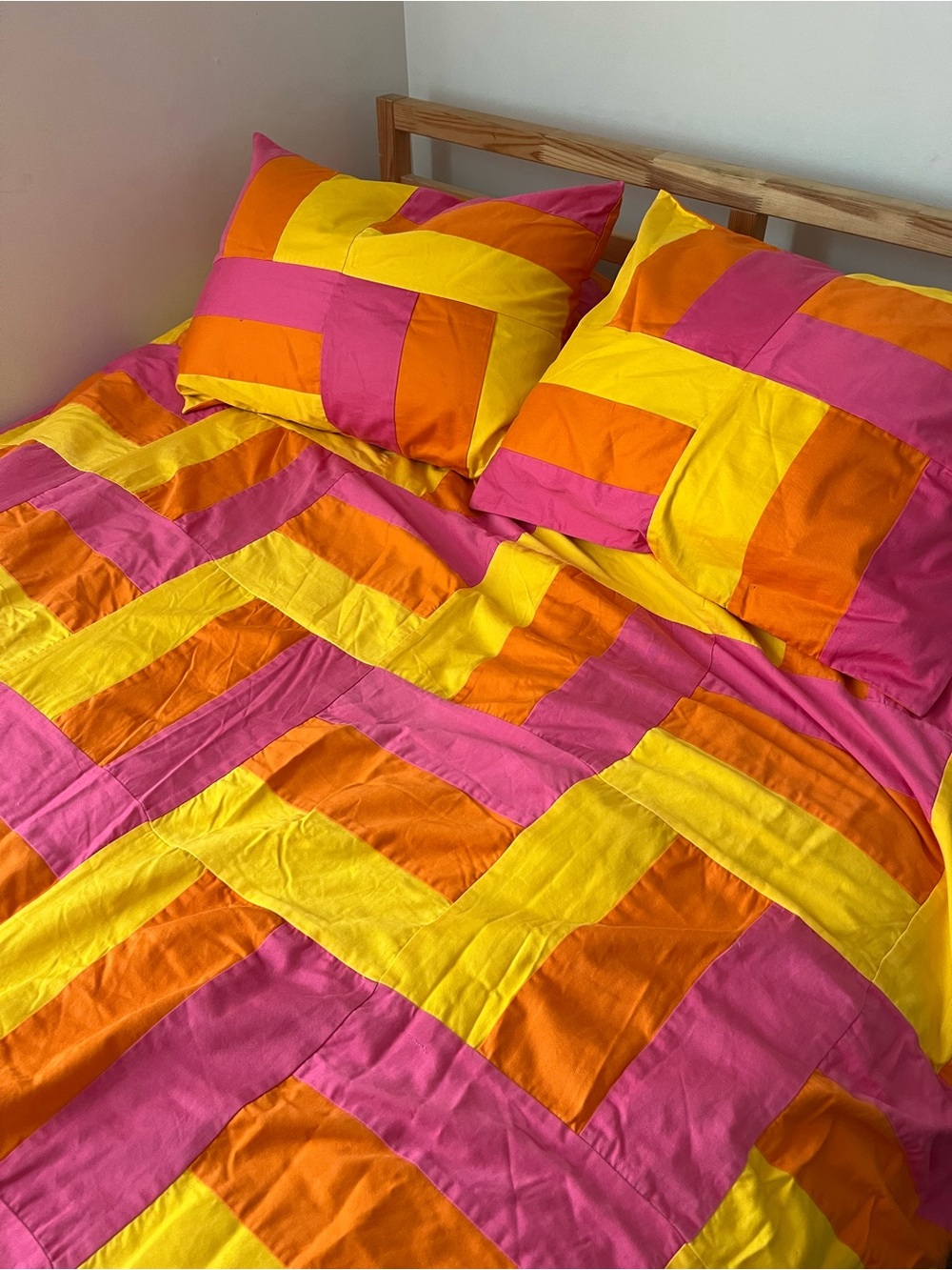 Tommy Hilfiger Vibrant Patchwork Cotton Quilt Comforter Set
